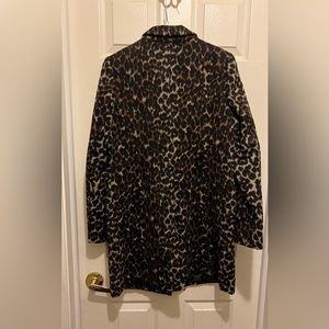 Leopard print jacket